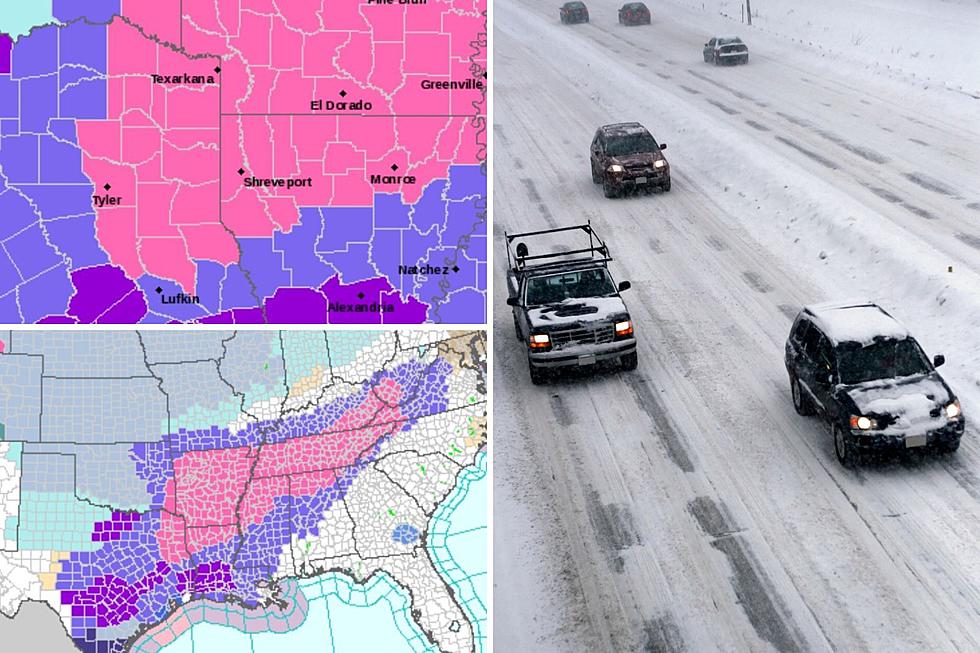 Winter Storm Warnings in Texas Extended to Nacogdoches and Center
