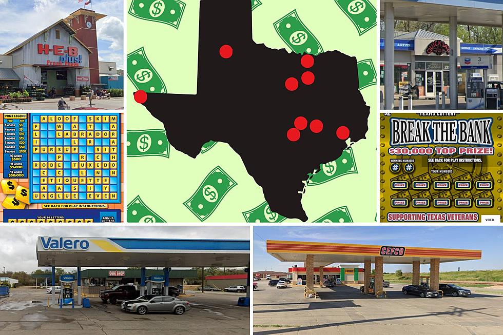 Last Week’s 10 Big Texas Lottery Winners & Their Lucky Locations