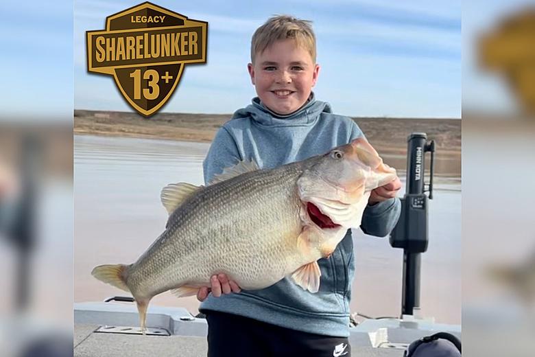 11-Year-Old Smashes Texas Record With This 13.31 Monster Bass