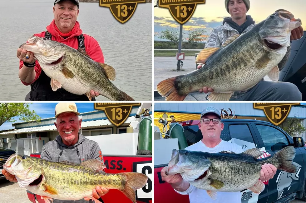 Texas Lake Churns Out Four Massive Lunkers