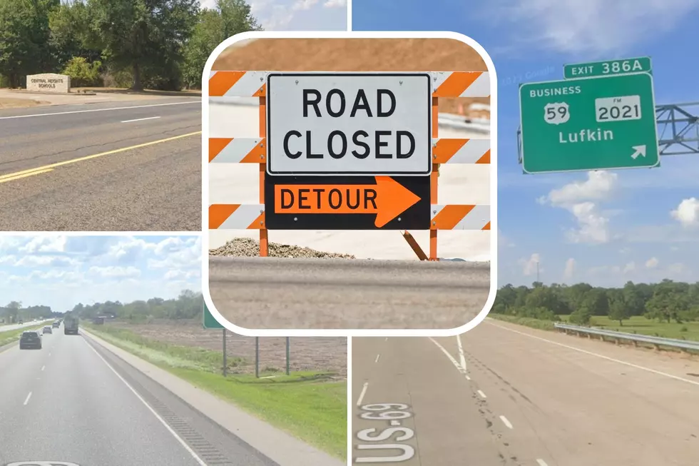 Get Ready for New Detours and Delays on Three East Texas Roadways