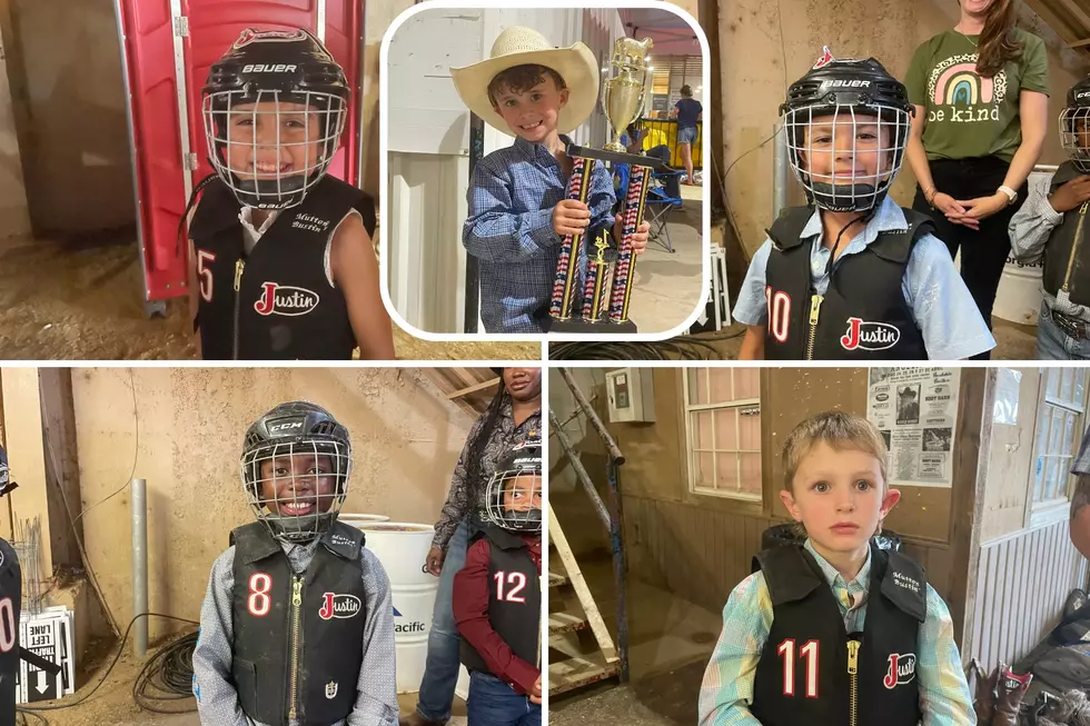 94 Point Ride Wins Mutton Busting at Wednesday&#8217;s Rodeo in Lufkin