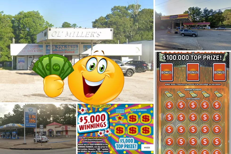 These East Texas Stores Had Big Scratch Off Winners Last Week
