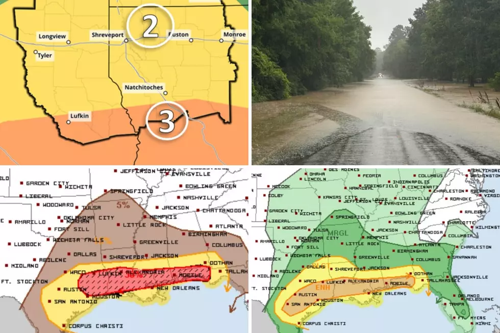 East Texas Outlook: Severe Storms Monday, Then Late Week Flooding