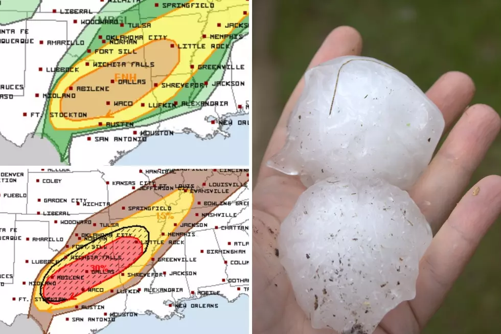 Forecasters Warn East Texas to Brace for Hail and Damaging Winds