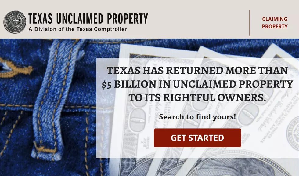 Claim it Texas.gov screenshot