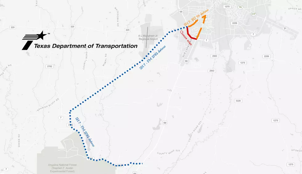 Map provided by TxDOT