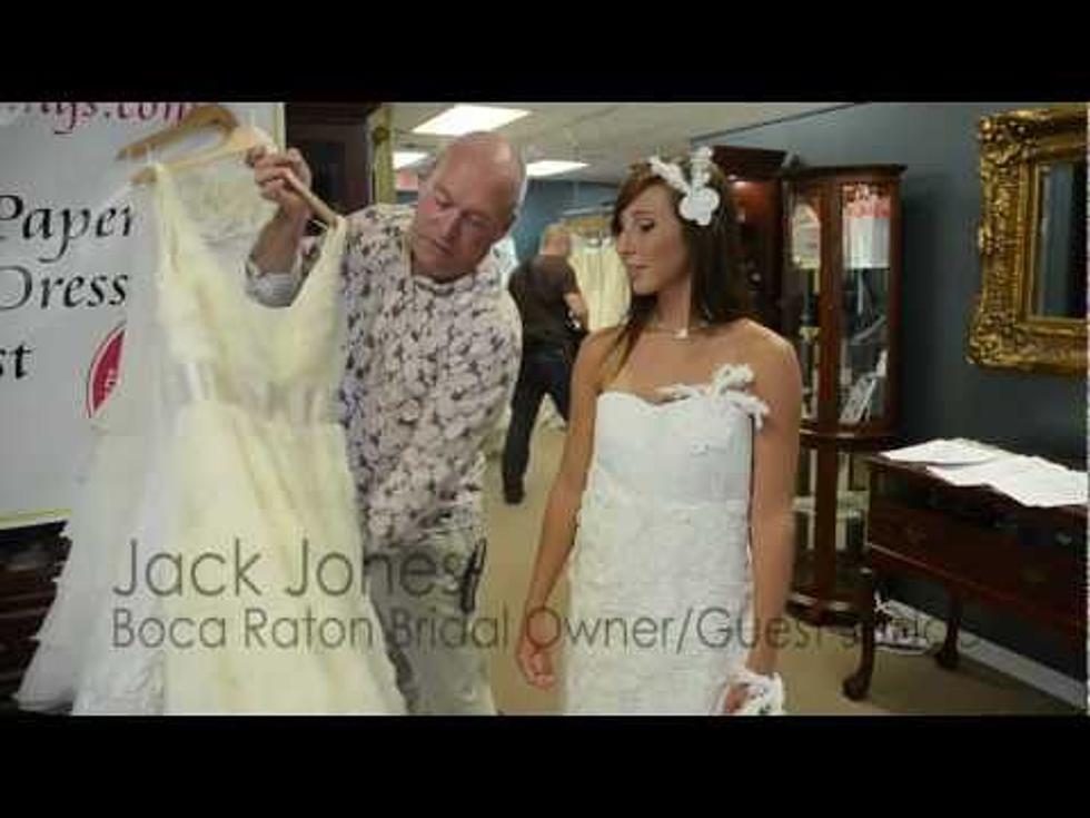 Toilet Paper Wedding Dresses [VIDEO]