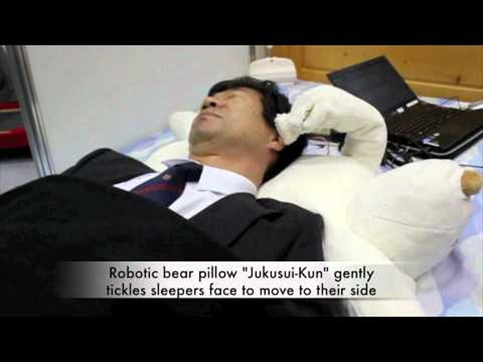 Do You Snore? Cuddle up With This Teddy Bear [VIDEO]