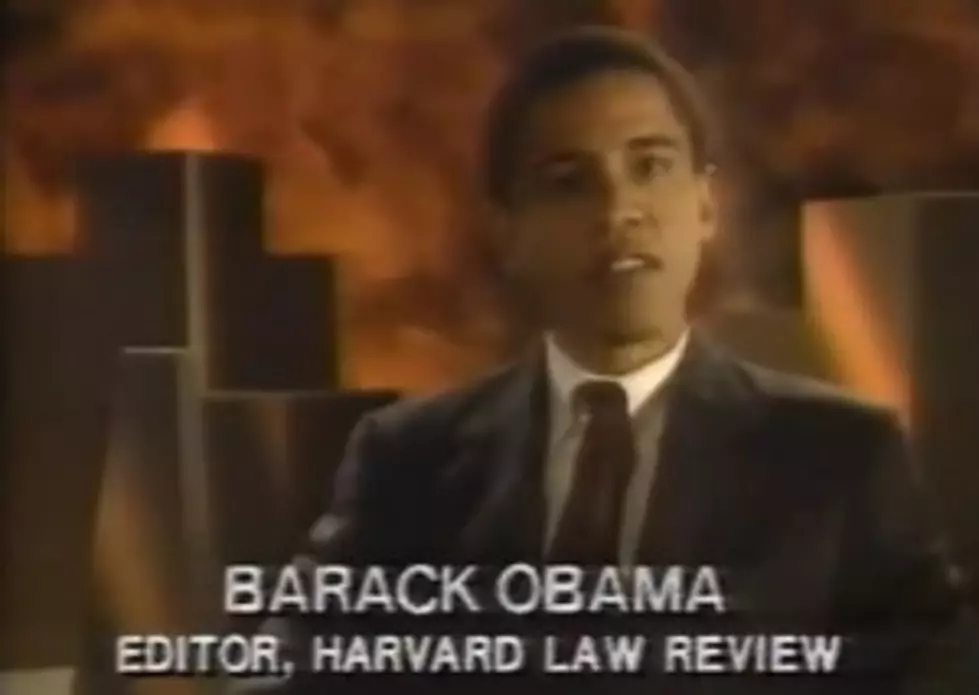 President Obama&#8217;s First Ever TV Appearance [Video]