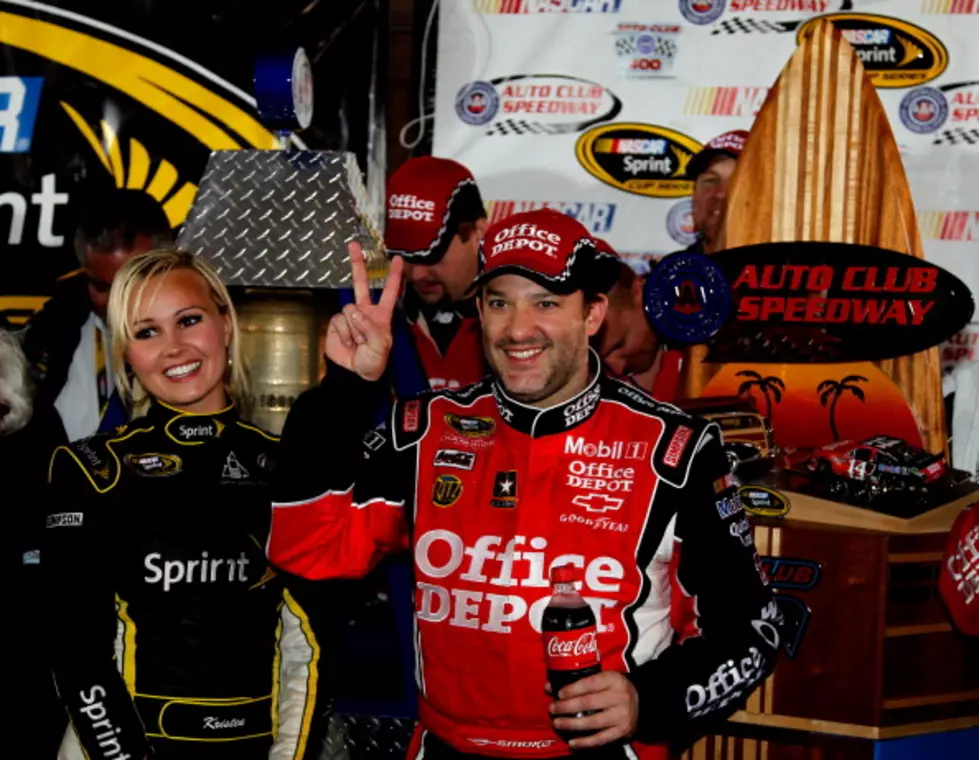 Stewart Claims Second Victory for 2012 [Video]