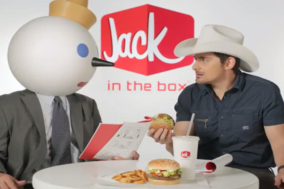 See Brad Paisley’s “Jack in the Box” Commercial! [VIDEO] [POLL]