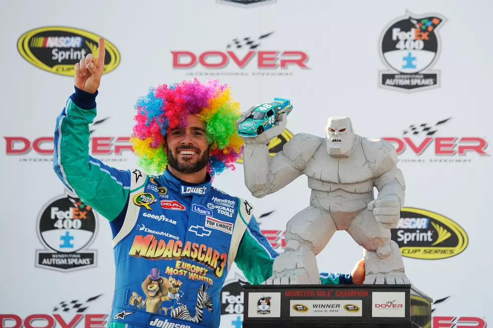 Johnson Conquers the Monster Mile