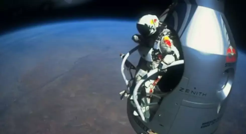 Space Skydive a Success! Highest Jump Ever! [VIDEO]