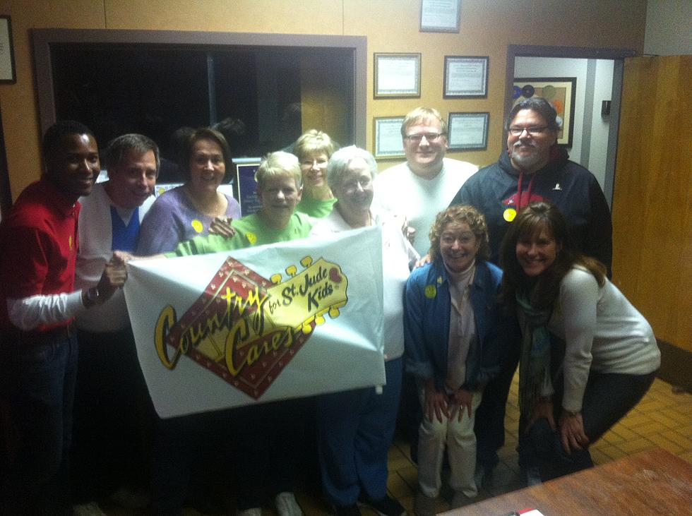 The 2013 Country Cares Radiothon Raised Big Money For St. Jude Kids