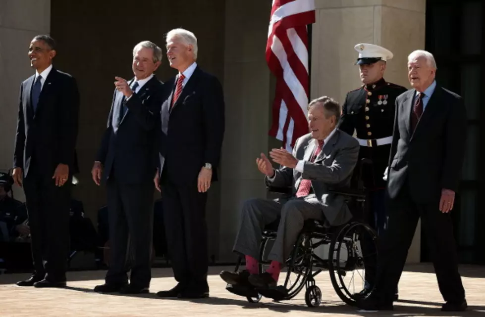 Obama and Former Presidents Come Together in Dallas [POLL]