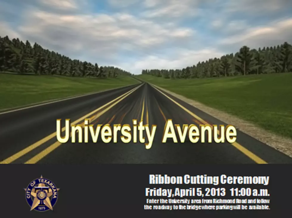 Public Invited to Grand Opening of Extension of University Avenue