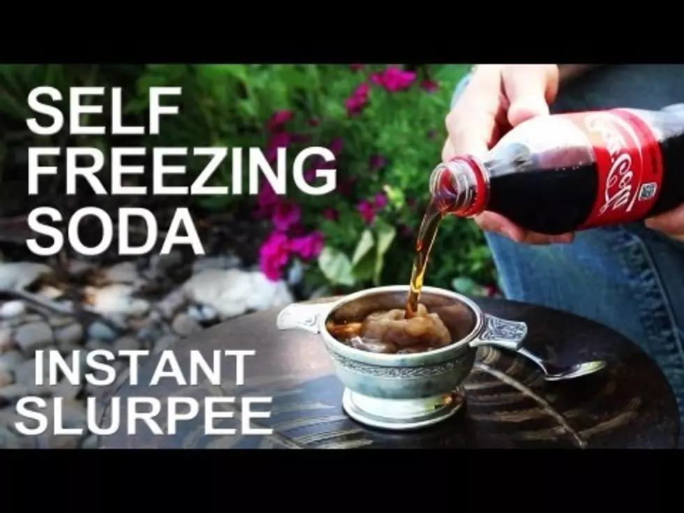 Easy Trick to Make a Cold Slurpee on a Hot Summer’s Day! [VIDEO]