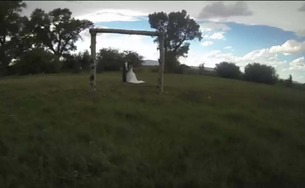 Remote Control Helicopter Hits Groom in Face! [VIDEO]