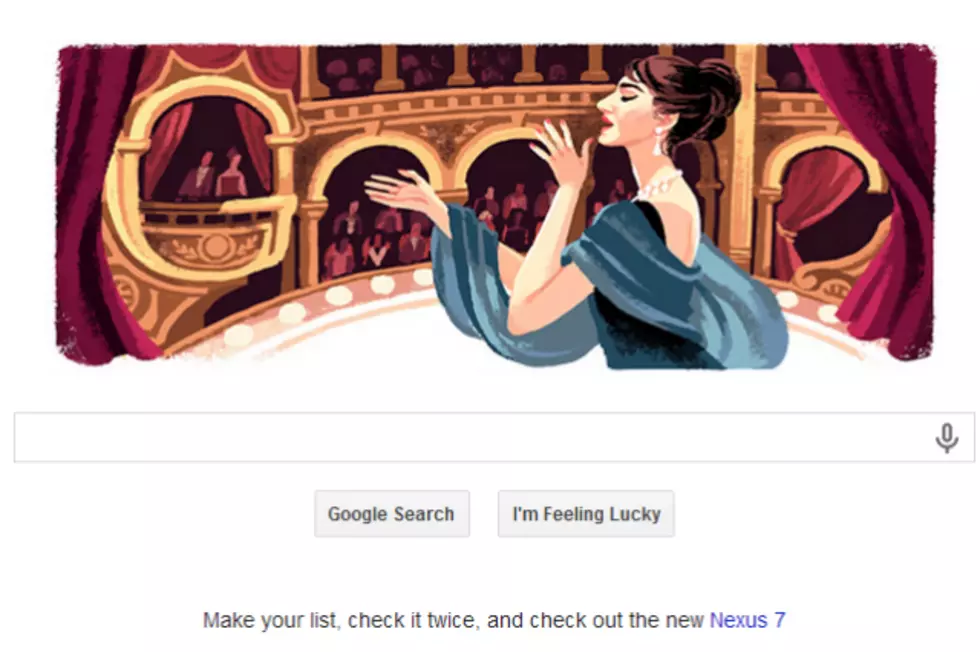 Maria Callas Is Featured In The Google Doodle [VIDEO]