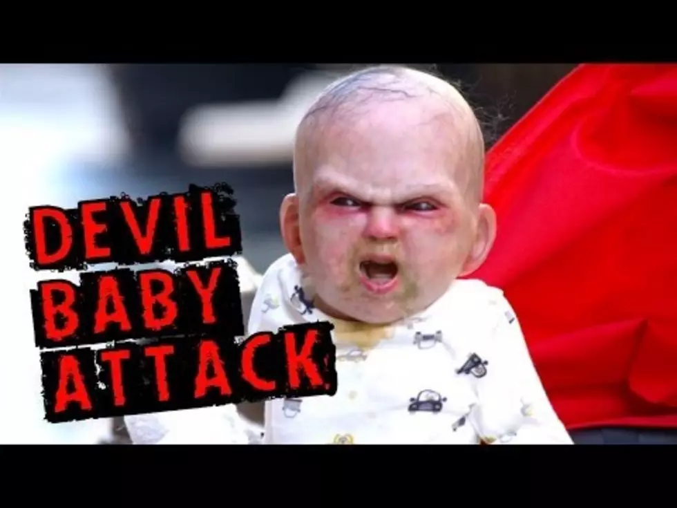Scary Evil Baby Prank to Promote New Movie [VIDEO]