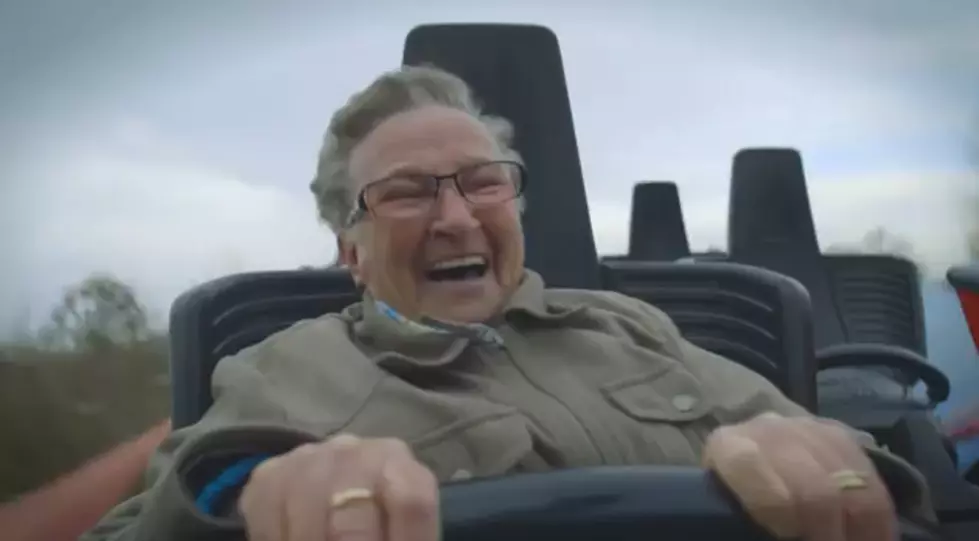Elderly Woman Rides Roller Coaster For The First Time [VIDEO] [POLL]