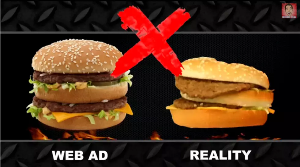 Great Experiment! Real Fast Food VS. The Ads [VIDEO]