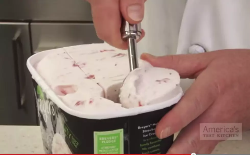 The Scoop on Scooping Frozen Solid Ice Cream [VIDEO]