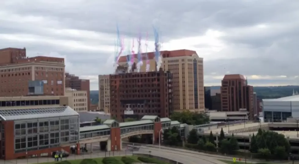 Wellington Hotel Annex in Albany, New York Adds Twist to Implosion [WATCH]
