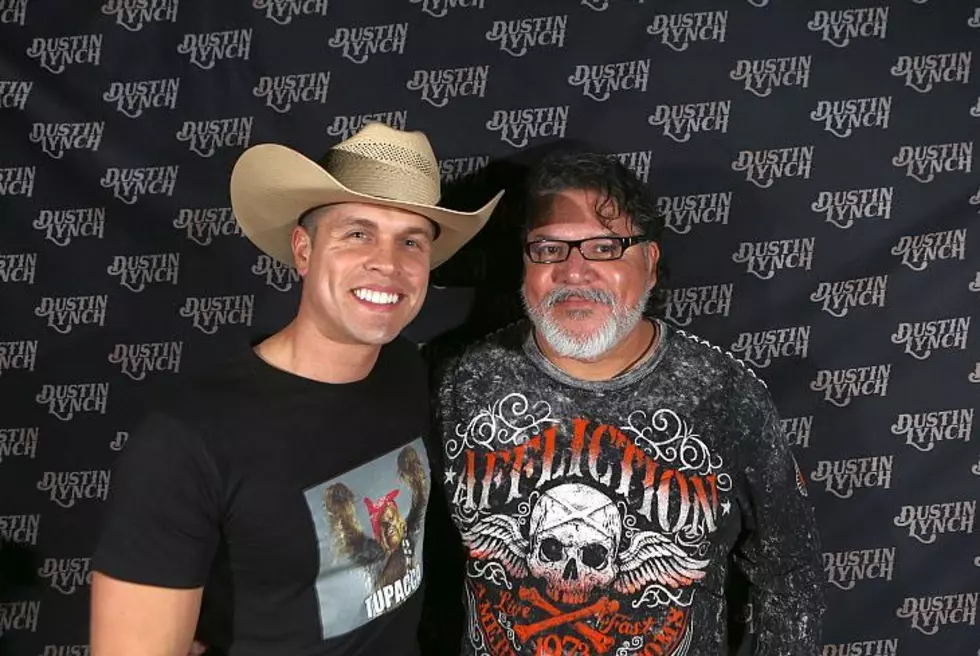 Back Stage at the Dustin Lynch Concert [PHOTOS]