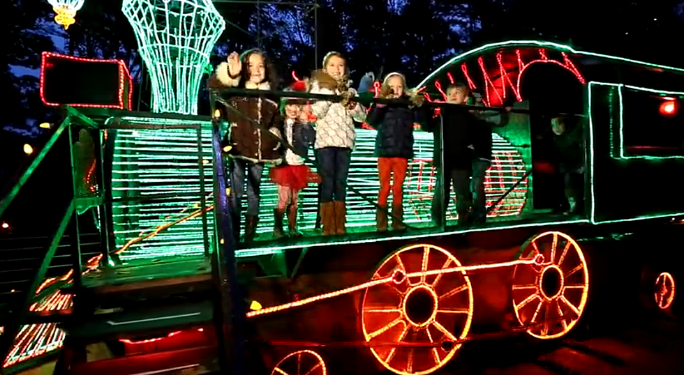 My Other Favorite Place for Holiday Lights is Garvan Woodland Gardens [VIDEO]