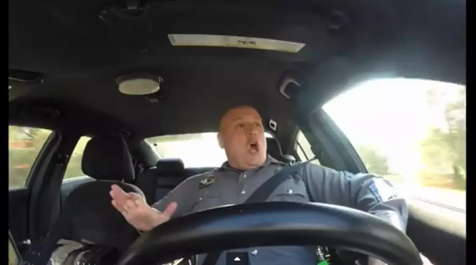 Cop Jams To Taylor Swift