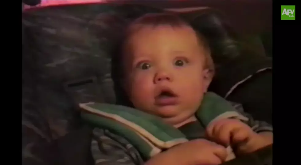 Watch Babies in Cars React to Going Through Tunnels [VIDEO]