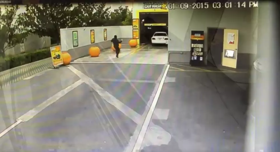 Driving Through a Car Wash at Full Speed [VIDEO]