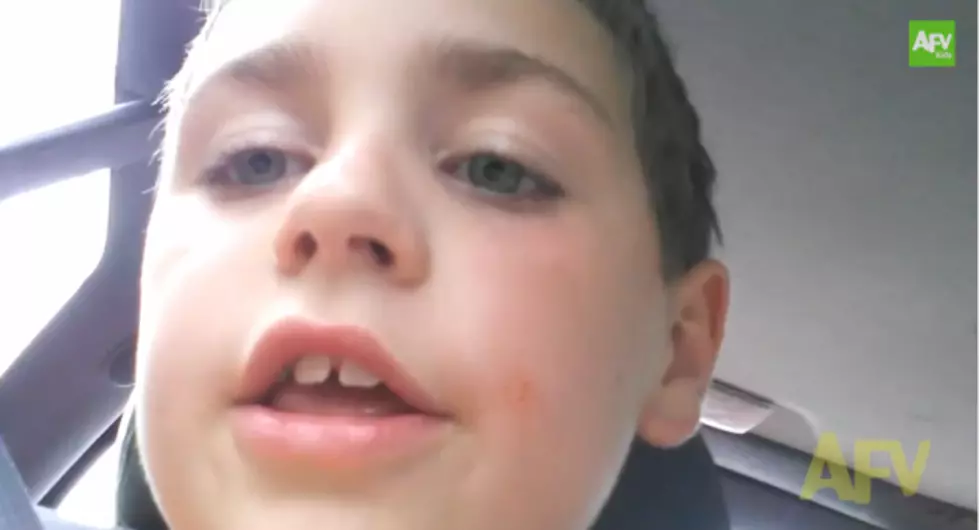 A Kid Describes His First Kiss [VIDEO]