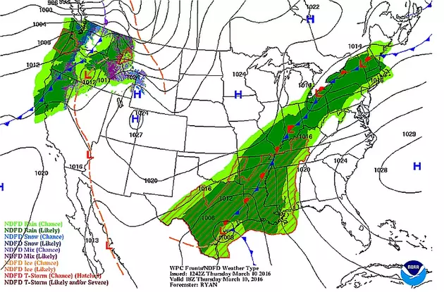 Weather Outlook for the Next Six Days