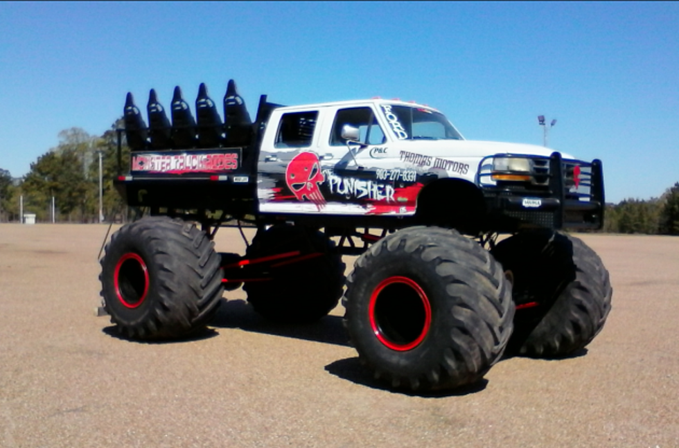Riding ‘The Punisher’ Monster Truck