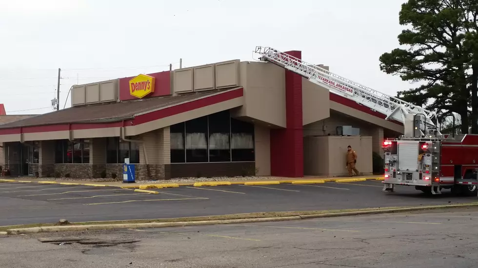Denny’s Restaurant Texarkana Suffers Extensive Fire Damage Friday Morning