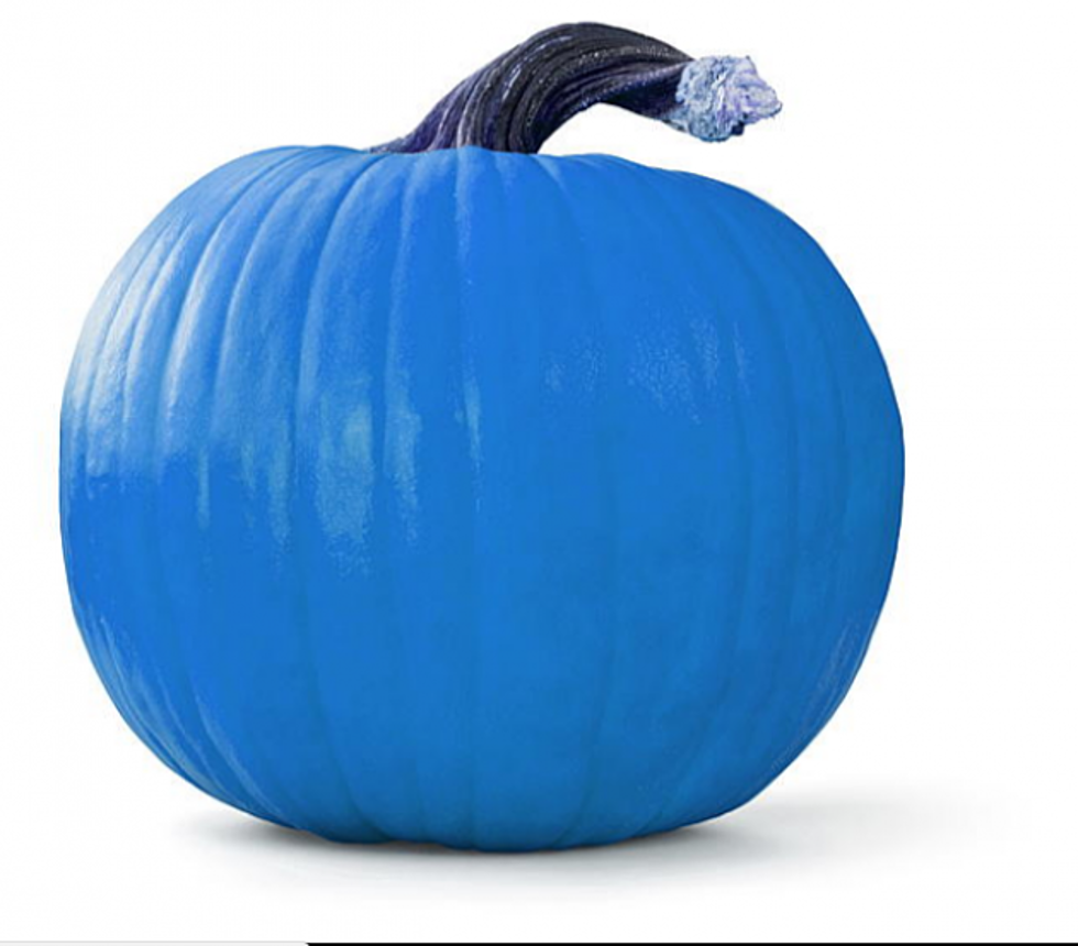 What Are Those Blue Pumpkins All About?