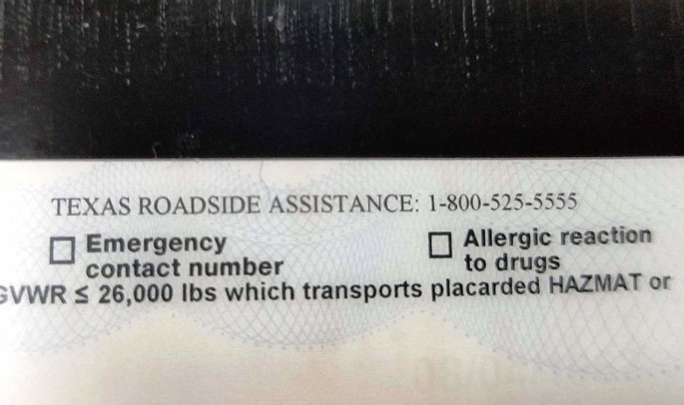 Need Roadside Assistance In Texas? It’s On Your Drivers License