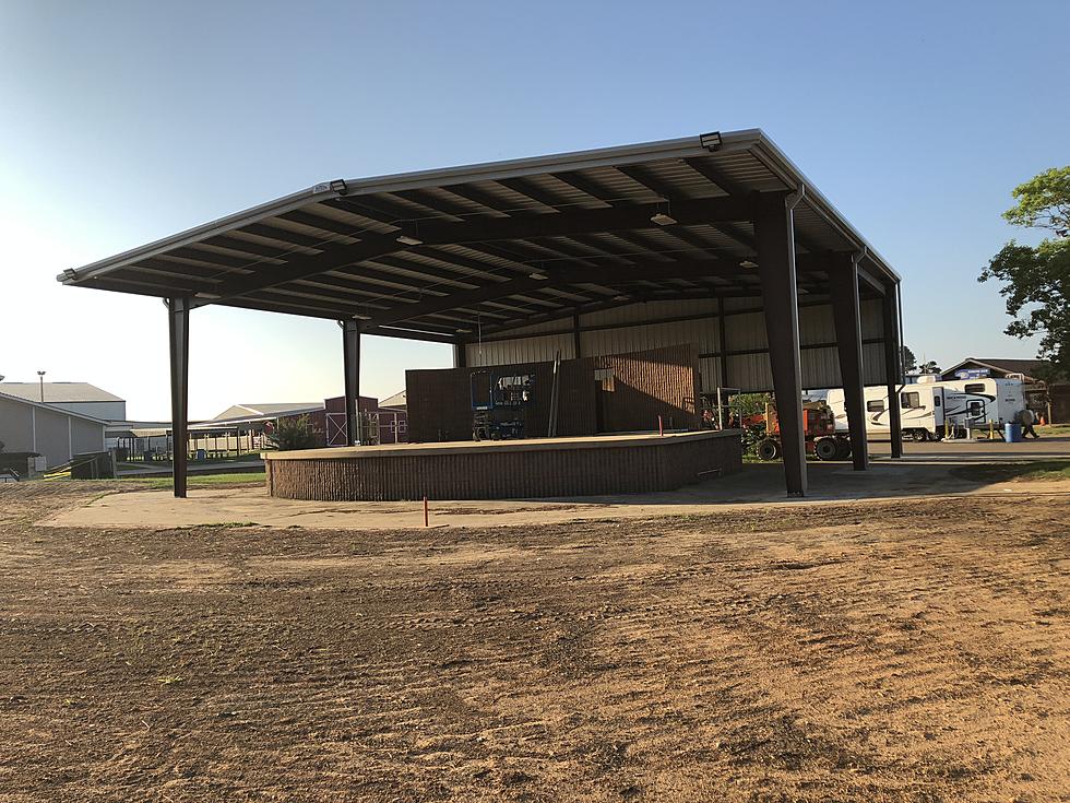 Outdoor Stage Area at Four States Fairgrounds Gets Revamped