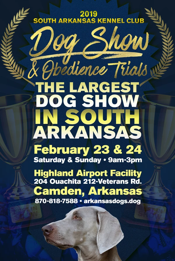 SOUTH ARKANSAS KENNEL CLUB DOG SHOWS – OBEDIENCE TRIALS – RALLY + LURE COURSING