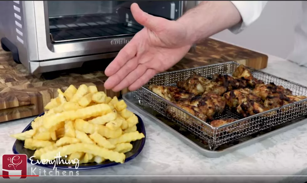 Cooking In The New Air Fryer - Jim Says "Chicken Good"