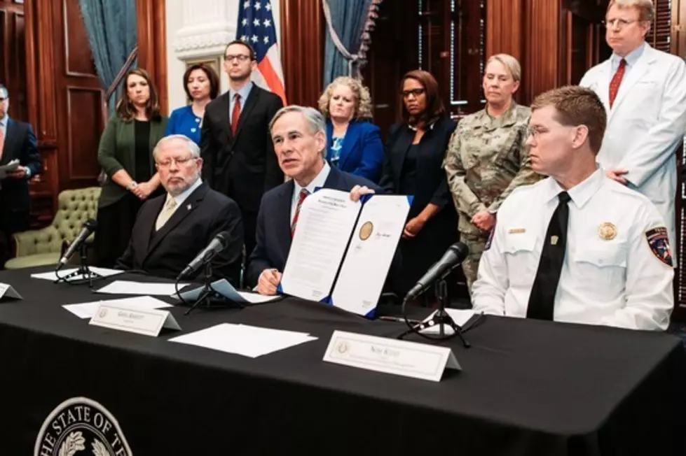 Texas Governor Abbott Holds Presser On Coronavirus &#8211; Declares State Of Disaster For All Texas Counties