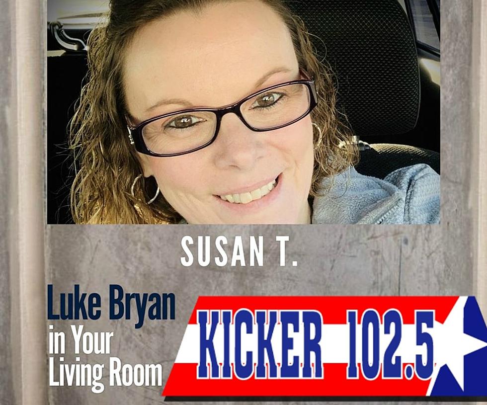 Luke Bryan in Your Living Room Contest Winner is Susan T.