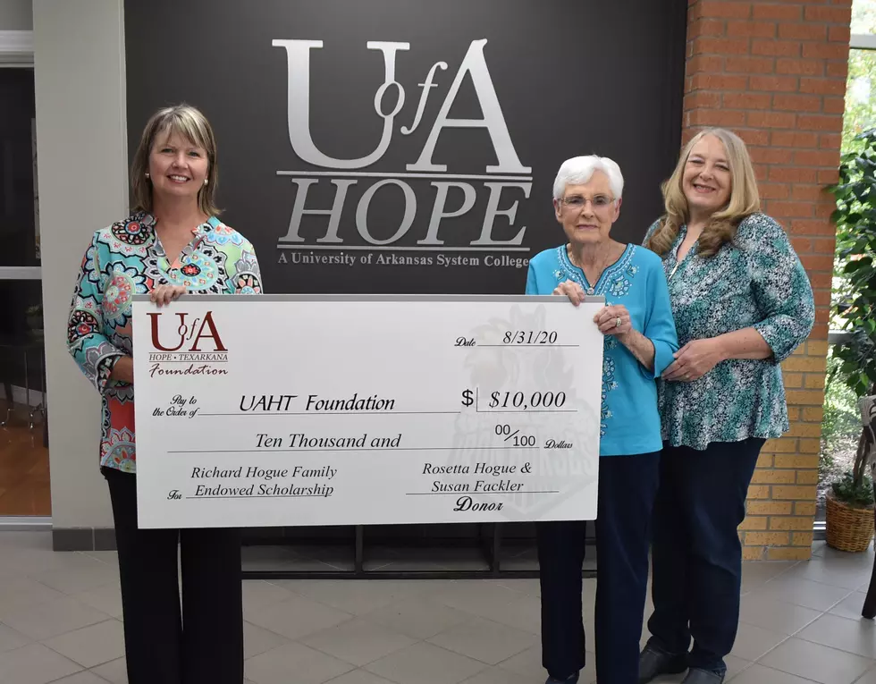 Hogue Family Scholarship Established at UA Hope-Texarkana