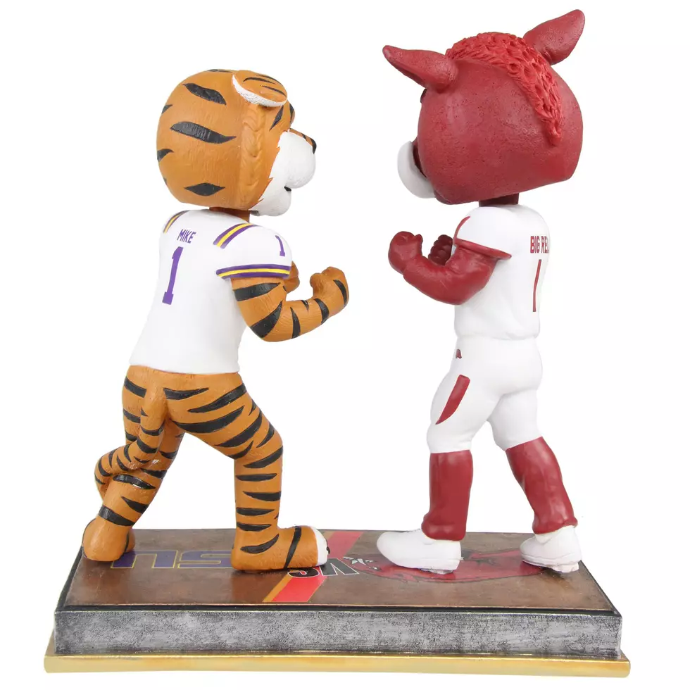 Limited-Edition Arkansas vs LSU Bobbleheads Unveiled Today