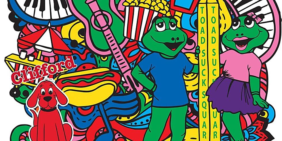 Color a 12&#215;30 Foot Toad Suck Mural This Weekend