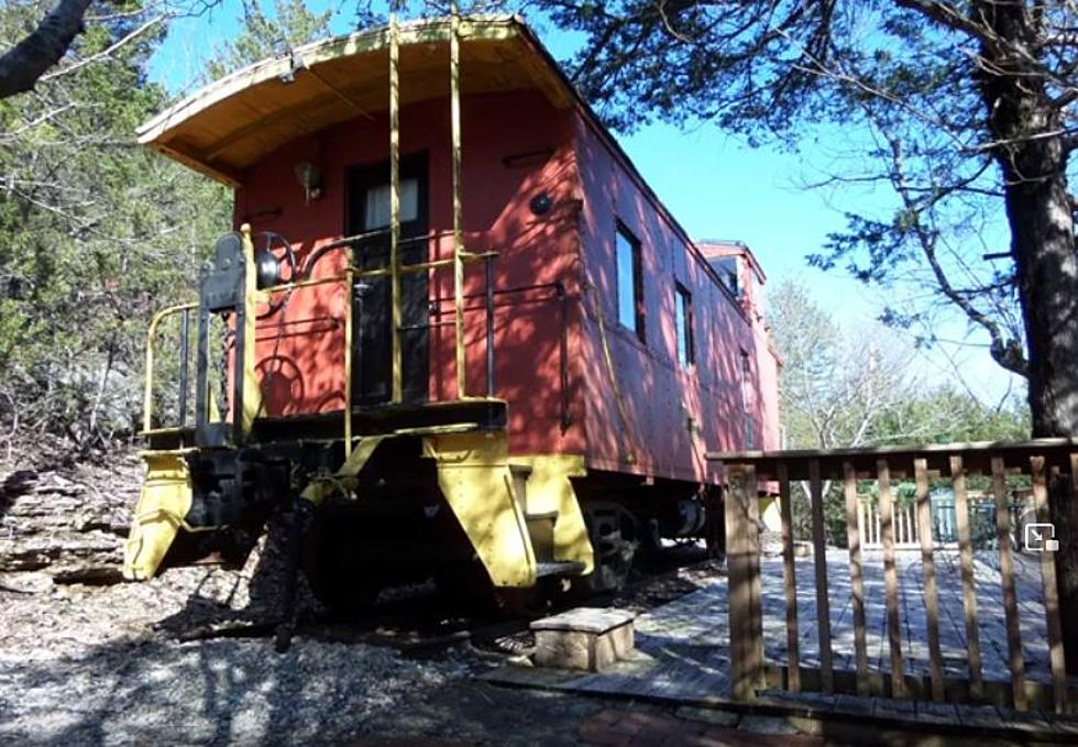 Stay in an Elegant Caboose in the Mountains of Arkansas