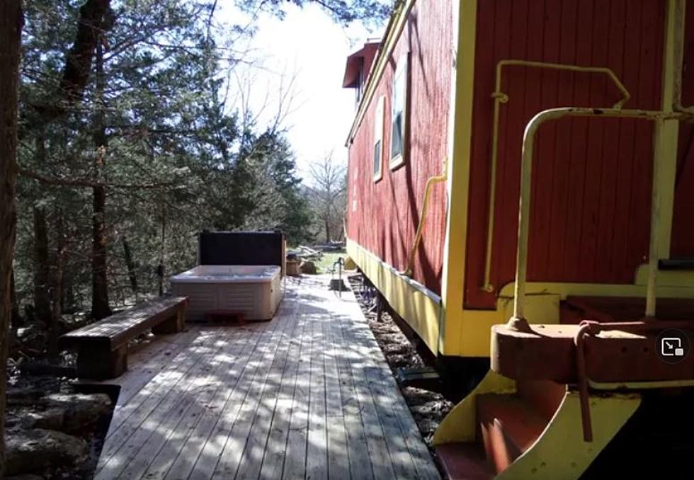 Stay in an Elegant Caboose in the Mountains of Arkansas